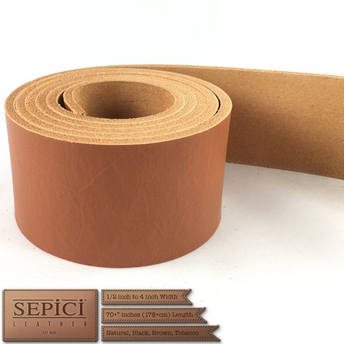 8/10 oz. (3.2-4.0 mm) Leather Straps / Strips, 4 Different Colors - Picture 43 of 54