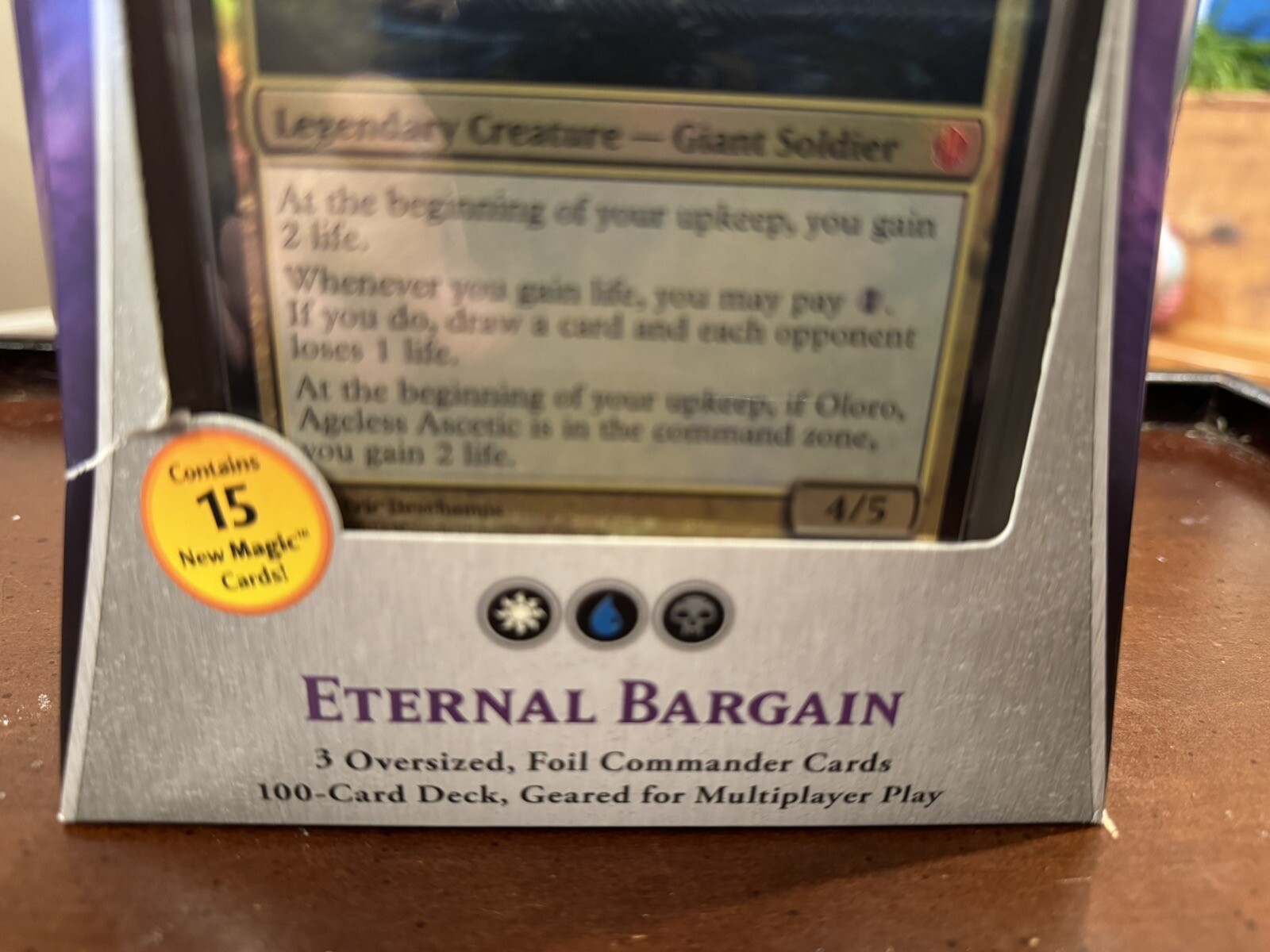 Magic The Gathering. Commander Deck. “Eternal Bargain” NEW. Unopened