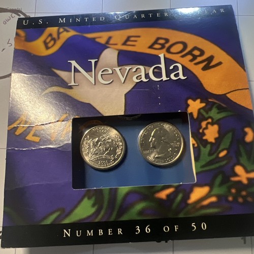 2006 P & D / NEVADA STATE QUARTERS / PROOF / # 36 / CHEAP / CHECK IT OUT / WOW / - Picture 1 of 12