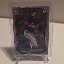 Topps 2024 Bowman Chrome 1st Bowman Dasan Hill BCP-88 Minnesota Twins