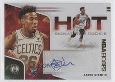 2020-21 Panini NBA Hoops Hot Signatures Rookies Aaron Nesmith #HR-ANM Auto 0u66