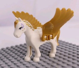 Lego Elves Pegasus01 Golden Glow From 41078 Skyra's Mysterious Horse Only 