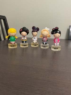 Gwen Stefani Harajuku Fragrance- 5 Bottles FULL .33 fl oz. LOVE,MUSIC,G,BABY