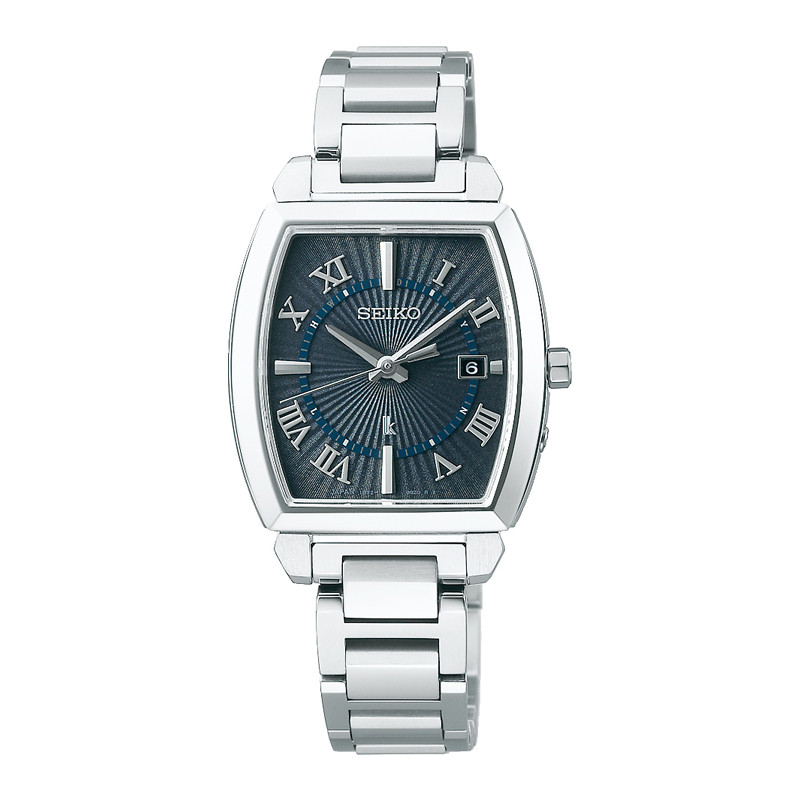 Seiko Lukia Titanium Solar Radio Wave I Collection Women's Watch SSQW059