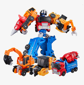 TOBOT MINI Transformer Robot Action Figure Toy 3-Box Set (Heavy Metal, Pop, C)