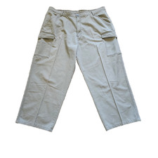 Vintage Polo Jeans Co Ralph Lauren Cargo Pants Mens 40X28 Gray Utility Y2K