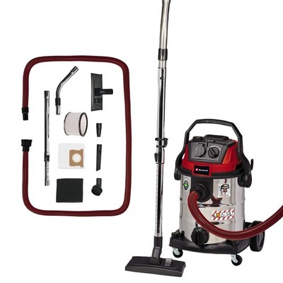 Einhell TE-VC 2025 SACL Werkstattstaubsauger Trocken- und Nassanwendungen 1200W