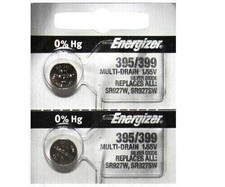 2 Pk 395 Energizer watch battery SR927W 395/399 SR927SW