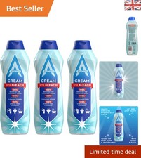 Extended Cleaning Solution: Multi-Purpose Cream Cleaner with Bleach, 3 x 500ml 7.97 per litre