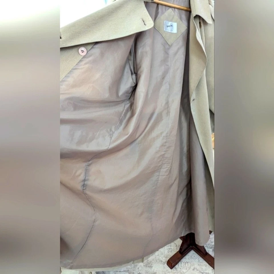 Gabardina Jacqueline Ferra Mujer Doble Pecho Talla 14P Foto 2 de 4