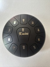 KMISE Tank Percussion Instrument w/ Drum Mallets Carry Bag Steel drum 11 note