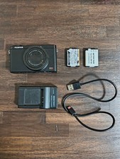 FUJIFILM XQ1 Black Compact Digital Camera Tested Working Seller Japan