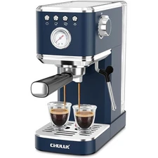 Professional Espresso Machine 20 Bar Pump Fast Heating Steam Wand Compact Design