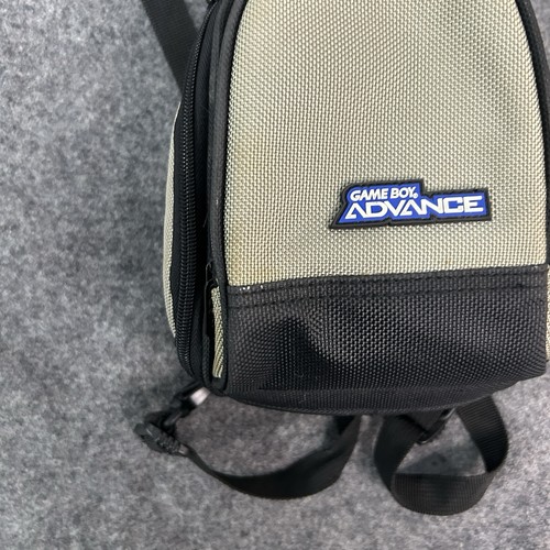Vintage Nintendo Game Boy Advance Travel Backpack/Sling Gray-Black Storage Bag - Picture 5 of 20