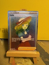Lady Full Art - 208/196 SWSH Lost Origin Rainbow Holo Pokémon Card - 2022