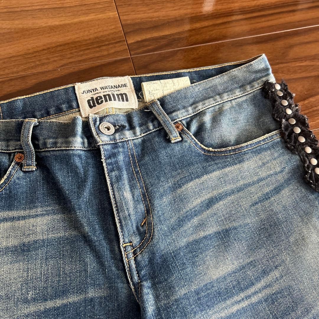 Junya Watanabe Denim Random Patchwork Studded - image 2