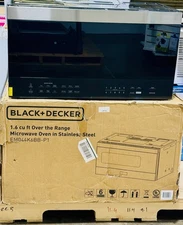 Black + Decker Over-the-Range 1.6 CU FT Microwave OPEN BOX