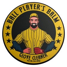Ball Player's Balm Baseball/Softball Glove Cleaner - 2oz