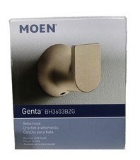 MOEN Genta Single Robe Hook in Bronzed Gold