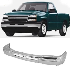 Bumper For 2003-2006 Chevrolet Silverado 1500 02-06 Avalanche 1500 Front Chrome