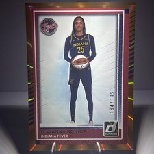 2025 Donruss WNBA #44 DeWanna Bonner Orange Laser 184/199