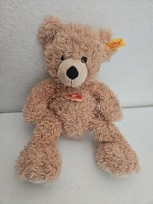 STEIFF Fynn Teddy Bear Plush 111471 Tan Light Brown Stuffed Animal 11"
