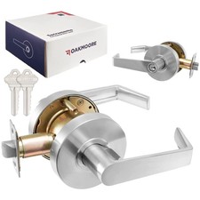 Heavy Duty Commercial Door Handle | Storeroom Lock Function | Grade 2 Commerc...
