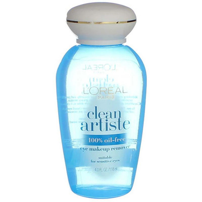 L Oreal Clean Artiste Eye Makeup Remover 4 oz Oil-Free Single Pack New
