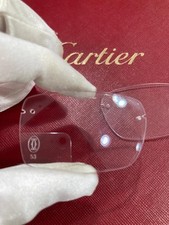 Cartier Original Rimless Lens CT00460 lenses 53 signature C glasses wood - horn