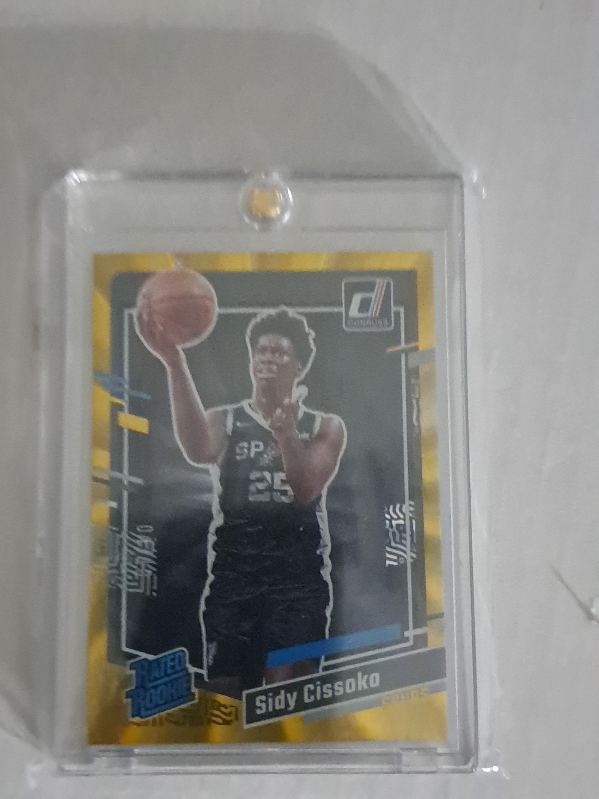 23-24 Panini Donruss Sidy Cissoko Gold /10 #223 RC SPURS BLAZERS