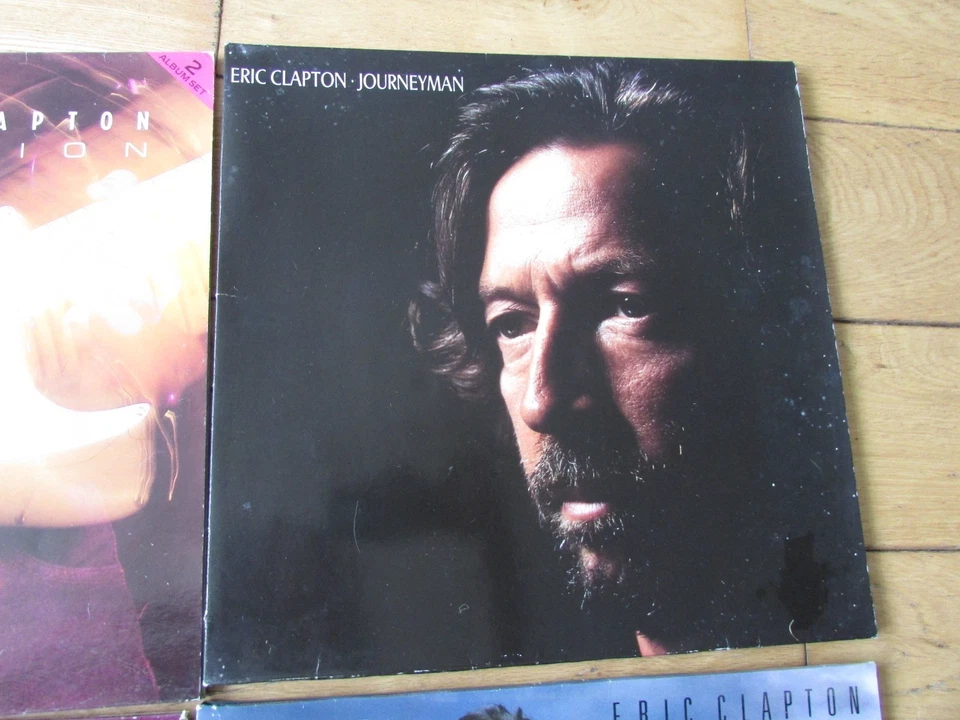 6x Eric Clapton Records LPs Job Lot Bundle Vinyl - Image 4 of 4