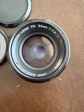 Canon 50mm f/1.4 SSC S.S.C. Manual Focus FD-Mount Prime Lens - Very Good