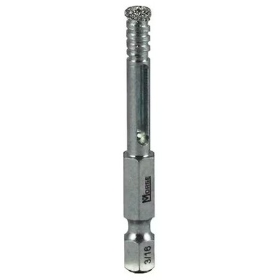 Morse Dgm03c 3/16'' Diamond Grit Hole Saw