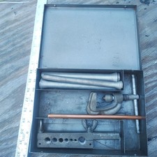 Vtg Craftsman Flaring Tool Set W/Spring Bende...