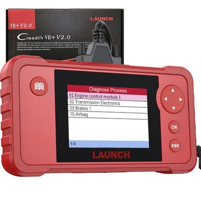 Launch Diagnosegerät VII+ V2.0 KFZ OBD2 Scanner Fehlerauslesegerät Auto Tester