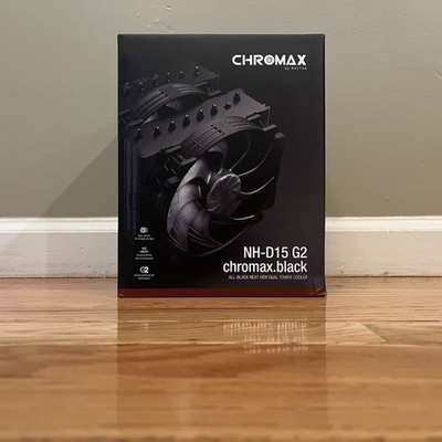 NH-D15 G2 chromax.black Premium Dual Tower CPU Cooler for AMD AM5/AM4 and Intel