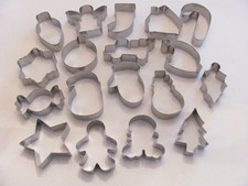 NEW METAL CHRISTMAS THEMED COOKIE CUTTERS PICK WHAT YOU WANT 