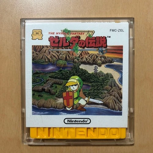 The Legend of Zelda Boxed W/Manual CIB Nintendo Famicom Disk used