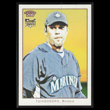 Matt Tuiasosopo Rookie #70 2009 Topps 206 Seattle Mariners Baseball Card MLB NM. rookie card picture