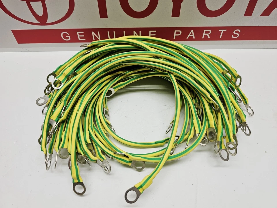 TOYOTA PICKUP TACOMA 4RUNNER BATERÍA NEGATIVA CABLE TIERRA CORREA AISLANTE COBRE Foto 2 de 4