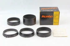 5set [MINT] Mamiya Extension Ring Tube No.12345 for Universal Press From JAPAN