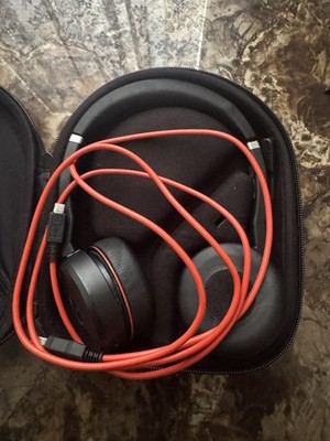 Jabra Evolve 75 On the Ear Headphones - Black/Orange