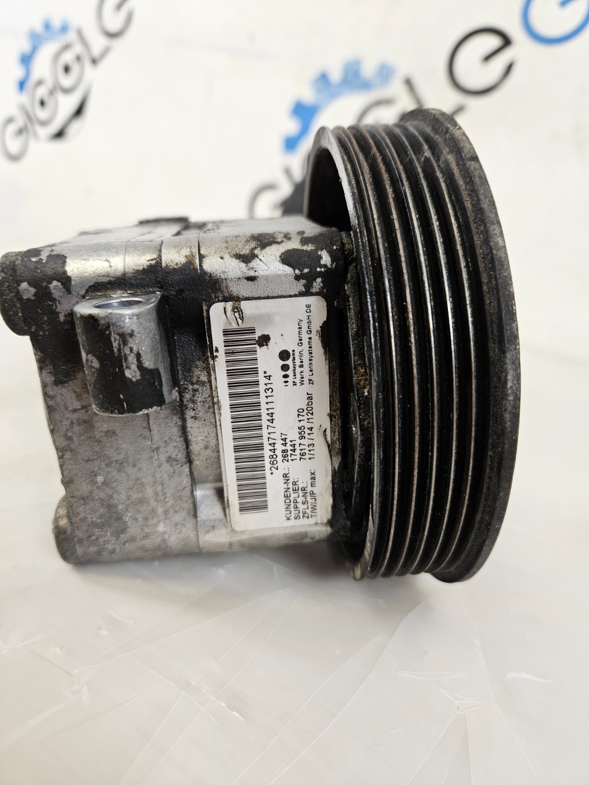 2014-2020 MASERATI QUATTROPORTE 3.0L  POWER STEERING PUMP W/ PULLEY OEM