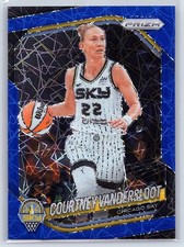 COURTNEY VANDERSLOOT - 2025 Panini Prizm WNBA #124 - Blue Laser - Sky