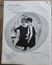 1968 Olympic Airways women's Oscar de la Renta dresses Vintage Fashion Ad