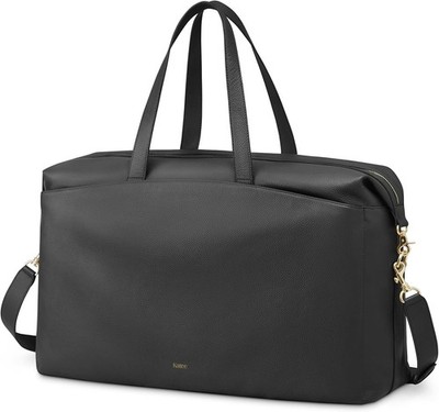Kattee Weekender Bag for Women Leather Travel Bag Overnight Duffle 22x16x6