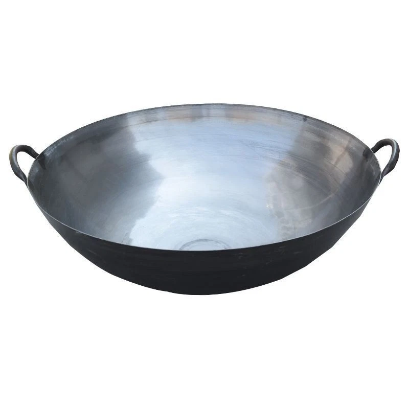 XL Commercial Cooking Wok - Kadai Karai Pan Carbon Steel 40cm - 60cm Large
Opens in a new window or