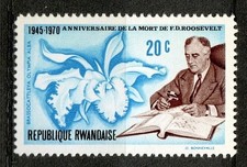 Timbre / STAMP  RWANDA  1970  Y&T  N° 392  NEUF ** (MNH)