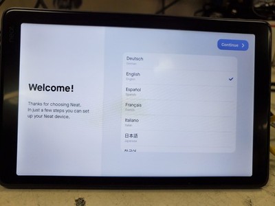 Neat Pad A1 Touchscreen Video Conference Room Controller NEATPAD-SE | C881
