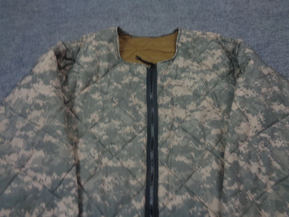 Vintage Wiggy's Lamilite Down Jacket L Camo Quilted Liner Coat USA Made Rare - Image 4 of 4